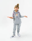 Heathered Gray MOMO Matching Set - Mochi Active