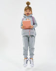 Heathered Gray MOMO Matching Set - Mochi Active